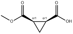 (1S,2R)-rel-2-(methoxycarbonyl)cyclopropane-1-carboxylic acid