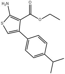 Ethyl 2-amino-4-(4-isopropylphenyl)thiophene-3-carboxylate