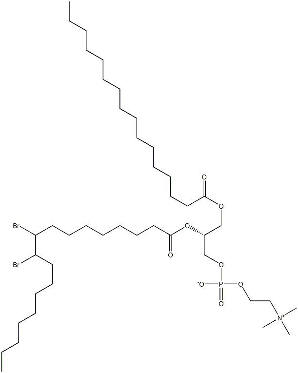 1-palmitoyl-2-(9,10-dibromo)stearoyl-sn-glycero-3-phosphocholine
