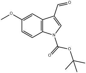 5-Methoxy-3-formylindole-1-carboxylic acid tert-butyl ester
