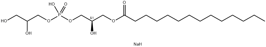 1-myristoyl-2-hydroxy-sn-glycero-3-phospho- (1'-rac-glycerol) (sodium salt)