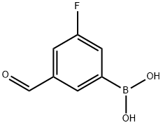 3-Fluoro-5-formylphenylboronic acid
