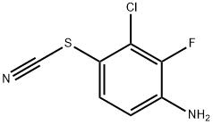 3-Chloro-2-fluoro-4-thiocyanatoaniline