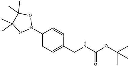 tert-Butyl(4-(4,4,5,5-tetramethyl-1,3,2-dioxaborolan-2-yl)benzyl)carbamate