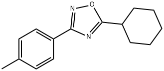 5-Cyclohexyl-3-p-tolyl-1,2,4-oxadiazole