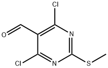 4,6-Dichloro-2-(methylthio)pyrimidine-5-carboxaldehyde