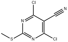 4,6-Dichloro-2-(methylthio)pyrimidine-5-carbonitrile