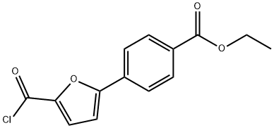 Ethyl 4-(5-chlorocarbonyl-2-furyl)benzoate