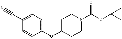 tert-Butyl 4-(4-cyanophenoxy)piperidine-1-carboxylate