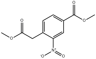 Methyl 2-(4-methoxycarbonyl-2-nitrophenyl)acetate