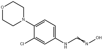 N-(3-Chloro-4-morpholinophenyl)-N'-hydroxyformimidamide