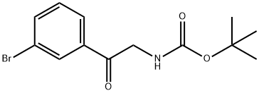 [2-(3-Bromo-phenyl)-2-oxo-ethyl]-carbamic acid tert-butyl ester