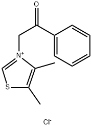 4,5-Dimethyl-3-(2-oxo-2-phenylethyl)thiazol-3-ium chloride