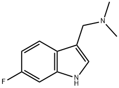 [(6-fluoro-1H-indol-3-yl)methyl]dimethylamine