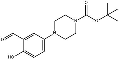 tert-Butyl 4-(3-formyl-4-hydroxyphenyl)piperazine-1-carboxylate