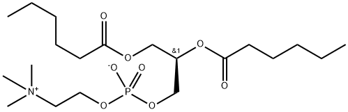 1,2-dihexanoyl-sn-glycero-3-phosphocholine