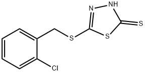 5-((2-CHLOROBENZYL)THIO)-1,3,4-THIADIAZOL-2-YL HYDROSULFIDE