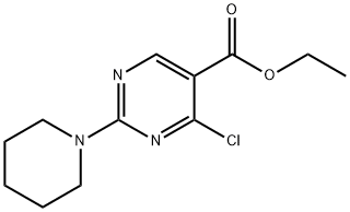 Ethyl 4-chloro-2-piperidinopyrimidine-5-carboxylate