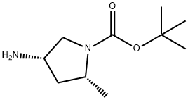tert-butyl (2R,4S)-4-amino-2-methylpyrrolidine-1-carboxylate