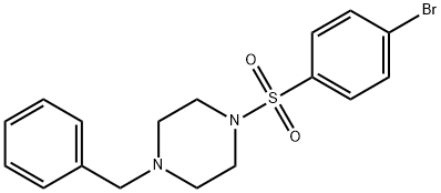 1-Benzyl-4-(4-bromophenylsulfonyl)piperazine