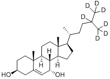 cholest-5-en-3β,7α-diol-d7
