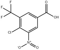4-Chloro-3-nitro-5-(trifluoromethyl)benzoic acid