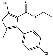 Ethyl 2-amino-4-(4-chlorophenyl)-5-methylthiophene-3-carboxylate