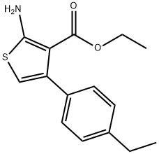Ethyl 2-amino-4-(4-ethylphenyl)thiophene-3-carboxylate