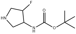 tert-butyl N-(4-fluoropyrrolidin-3-yl)carbamate