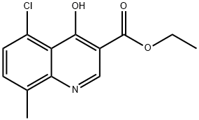 Ethyl 5-chloro-8-methyl-4-oxo-1,4-dihydroquinoline-3-carboxylate