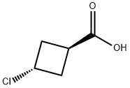 trans-3-chlorocyclobutane-1-carboxylic acid