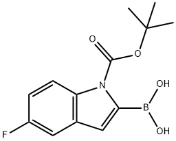 1-Boc-5-fluoroindole-2-boronicacid