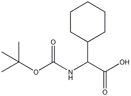 2-((tert-Butoxycarbonyl)amino)-2-cyclohexylacetic acid