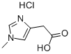 2-(1-methyl-1H-imidazol-4-yl)acetic acid hydrochloride