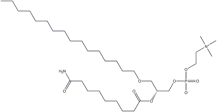 1-hexadecyl-2-azelaoyl-sn-glycero-3-phosphocholine