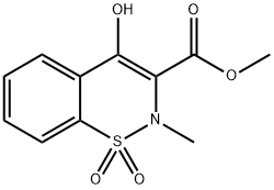 2-Methyl-4-hydroxy-2H-1,2-benzothiazine-3-carboxylic methyl ester-1,1-dioxide