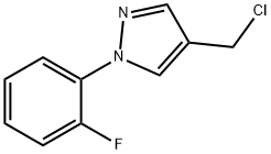 4-(Chloromethyl)-1-(2-fluorophenyl)-1H-pyrazole