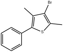 3-bromo-2，4-dimethyl-5-phenyl-thiophene