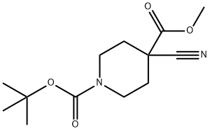 1-tert-Butyl 4-methyl 4-cyanopiperidine-1,4-dicarboxylate