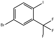 4-Bromo-1-iodo-2-(trifluoromethyl)benzene