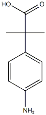 2-(4-aminophenyl)-2-methylpropanoic acid