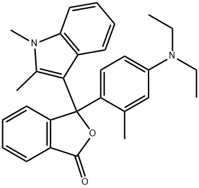 3-(1,2-Dimethyl-3-indolyl)-3-[4-(diethylamino)-2-methylphenyl]phthalide