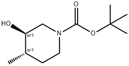 tert-butyl (3R,4S)-rel-3-hydroxy-4-methylpiperidine-1-carboxylate