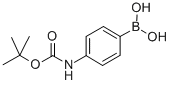 4-(N-Boc-amino)phenylboronic acid
