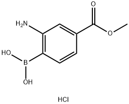 2-Amino-4-methoxycarbonyl phenylboronic Acid Hydrochloride (contains varying amounts of Anhydride)