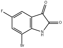 7-Bromo-5-fluoroindoline-2,3-dione