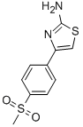 4-[4-(Methylsulfonyl)phenyl]-1,3-thiazol-2-ylamine