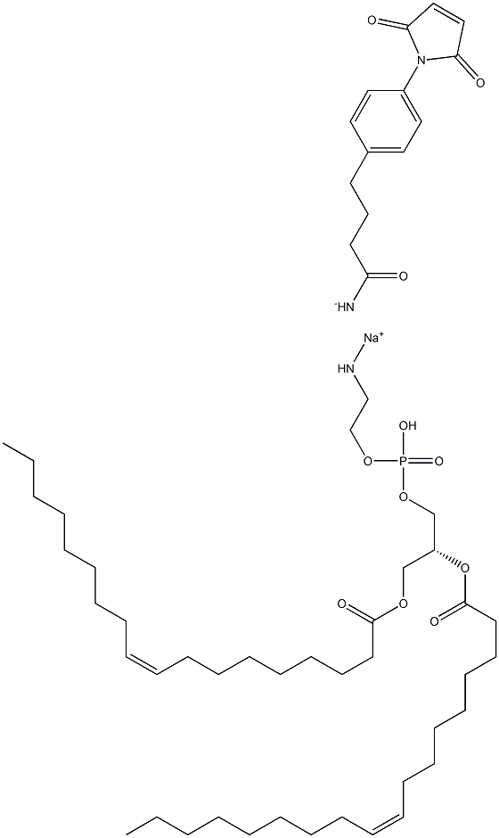 1,2-dioleoyl-sn-glycero-3-phosphoethanolamine-N-[4-(p-maleimidophenyl)butyramide] (sodium salt)