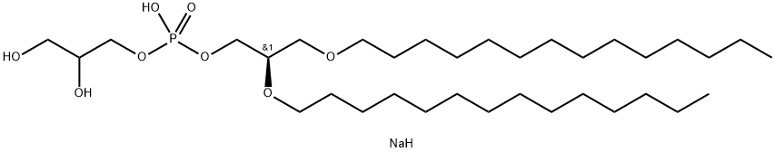 1,2-di-O-tetradecyl-sn-glycero-3-phospho-(1'-rac-glycerol) (sodium salt)