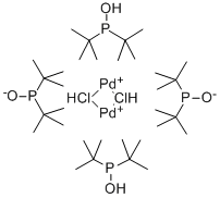 Dihydrogen Di-μ-chlorotetrakis(di-tert-butylphosphinito)dipalladate